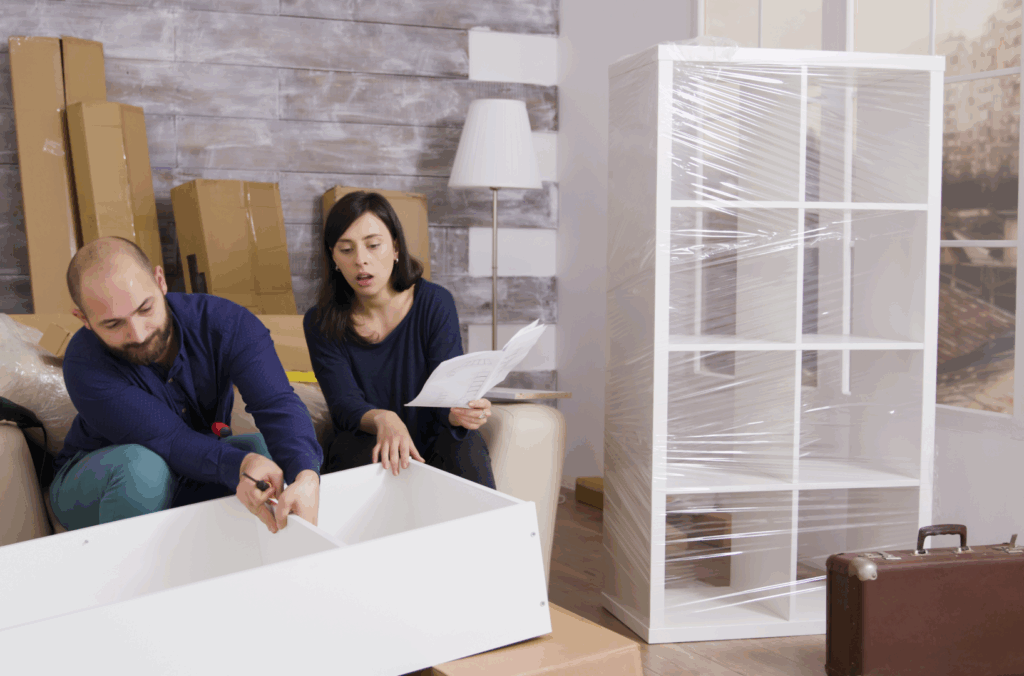Montagem de móveis para apartamentos pequenos: soluções inteligentes