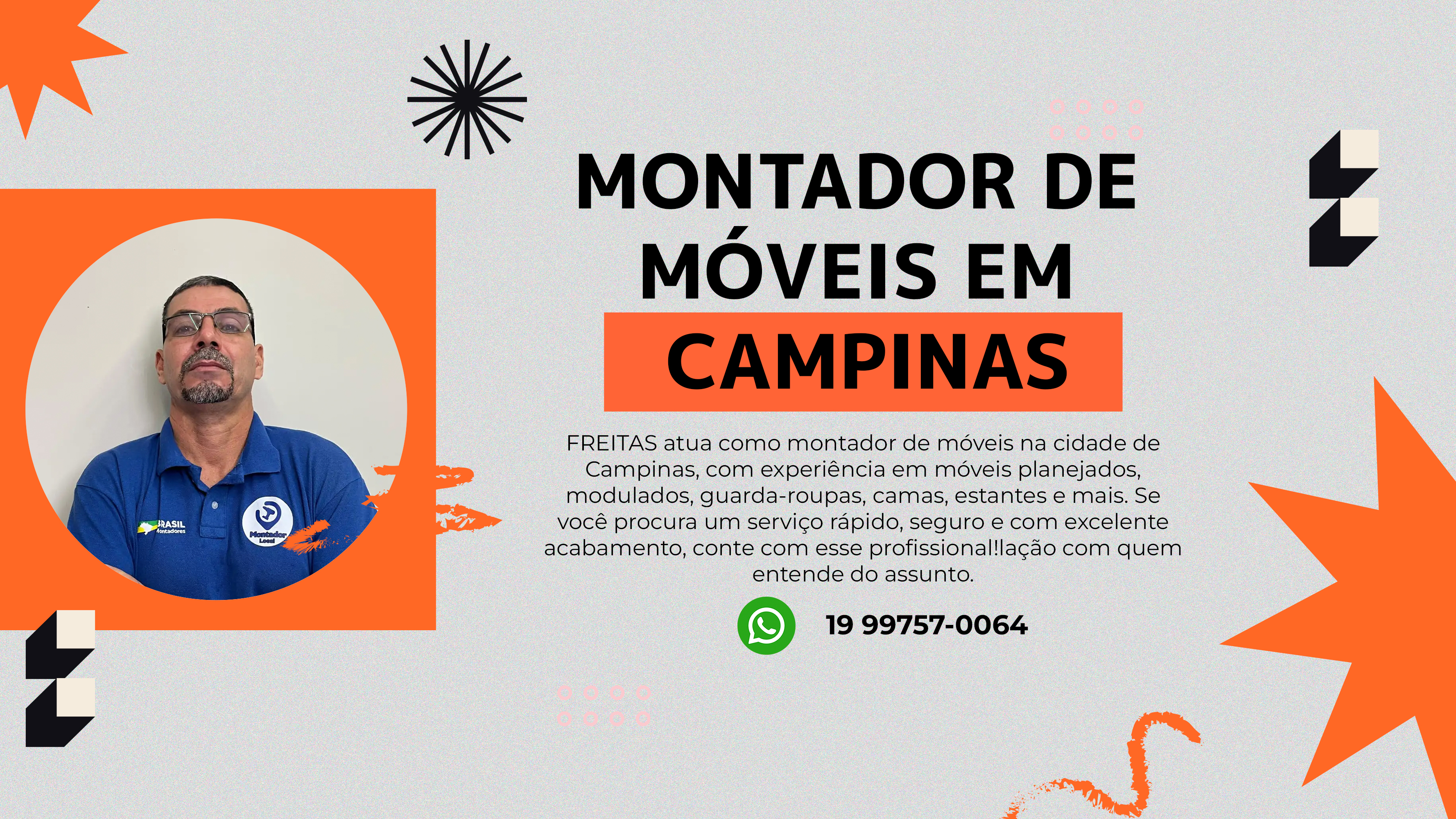 Montador de móveis em Campinas: serviço rápido, seguro e com garantia