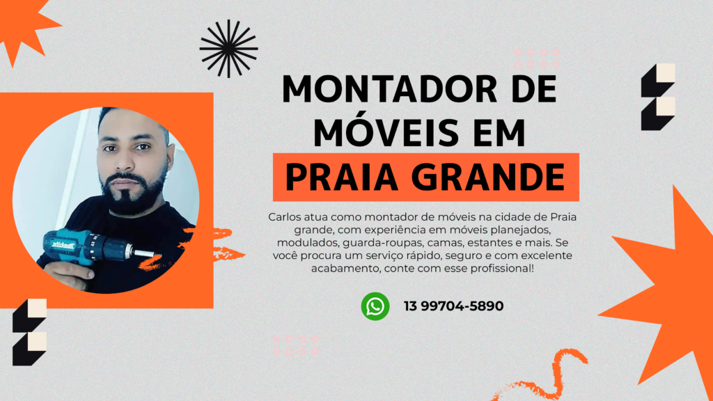 Montador de móveis em Praia Grande: cuidados essenciais em apartamentos de praia