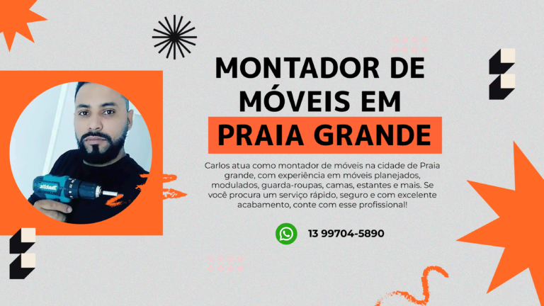 Montador de móveis em Praia Grande: cuidados essenciais em apartamentos de praia